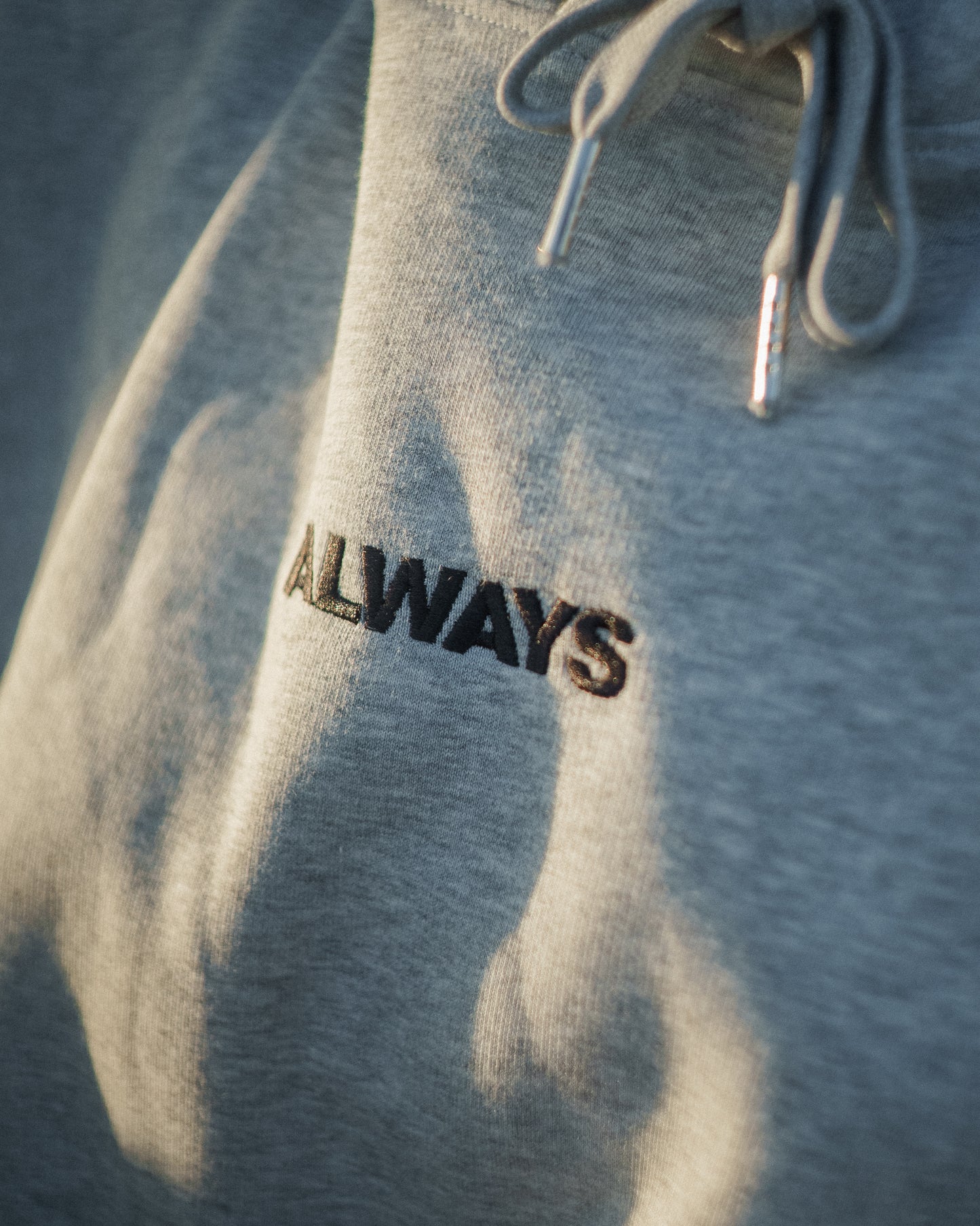 Hoodie "Grau" ALWAYS ON THE MOVE